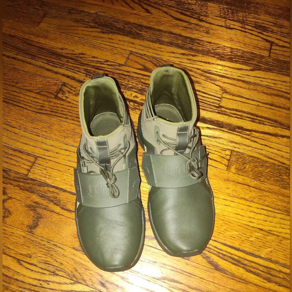 PUMA fenty Rihanna women's leather sneakers size 6w - Picture 5 of 6